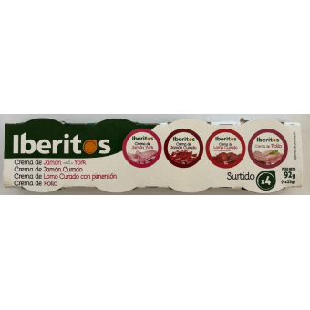 Assorti Iberitos Patés (4 x 23 gr.)